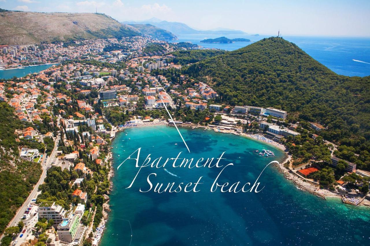 Beachfront Luxury Complex 2Bd Sunset Apartment Дубровник Екстер'єр фото