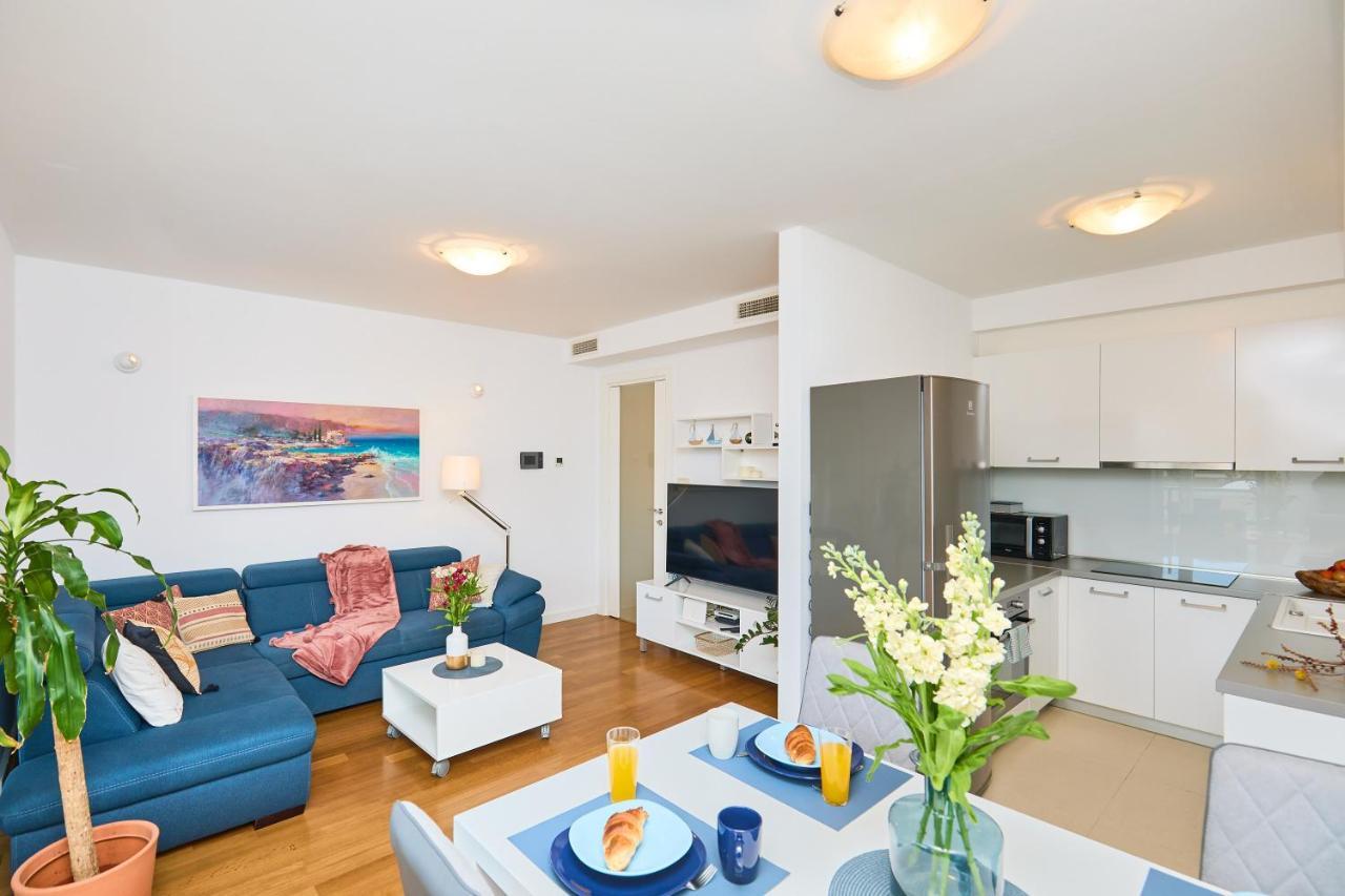 Beachfront Luxury Complex 2Bd Sunset Apartment Дубровник Екстер'єр фото