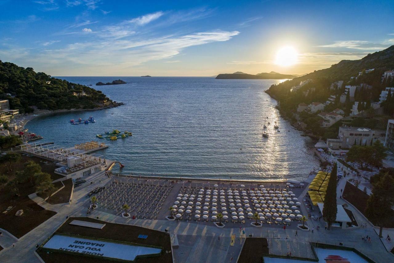 Beachfront Luxury Complex 2Bd Sunset Apartment Дубровник Екстер'єр фото